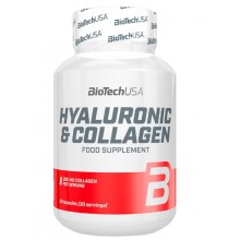 Хондропротектор (для спорта) BioTechUSA Hyaluronic and Collagen 30 Caps