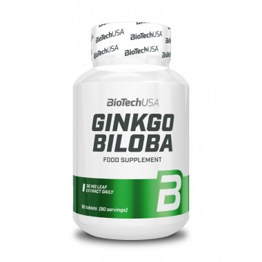 Гинкго Билоба для спорта BioTechUSA Ginkgo Biloba 90 Tabs