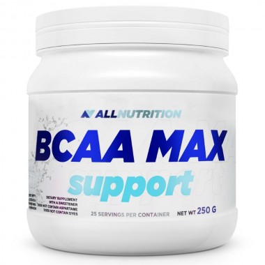 Аминокислота BCAA для спорта All Nutrition BCAA Max Support 250 g /25 servings/ Lemon Аминокислота BCAA для спорта All Nutrition BCAA Max Support 250 g /25 servings/ Lemon