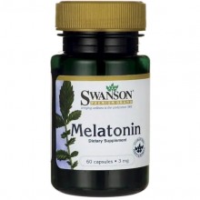 Мелатонин для сна Swanson Melatonin 3 mg 60 Caps SWA-01498 Мелатонин для сна Swanson Melatonin 3 mg 60 Caps SWA-01498