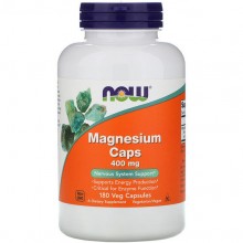 Микроэлемент Магний NOW Foods Magnesium 400 mg 180 Veg Caps NOW-01283 Микроэлемент Магний NOW Foods Magnesium 400 mg 180 Veg Caps NOW-01283