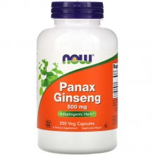 Комплекс для профилактики нервной системы NOW Foods Panax Ginseng 500 mg 250 Veg Caps Комплекс для профилактики нервной системы NOW Foods Panax Ginseng 500 mg 250 Veg Caps