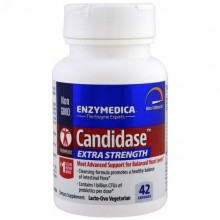 Противогрибковый препарат Enzymedica Candidase, Extra Strength 42 Caps ENZ-13010