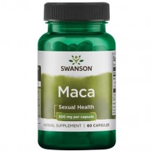 Мака Swanson Maca, Sexual Health 500 mg 60 Caps SWA-08011
