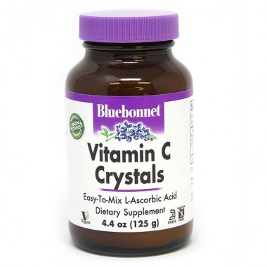 Витамин C Bluebonnet Nutrition Vitamin C Crystals 125 g /28 servings/ BLB0540