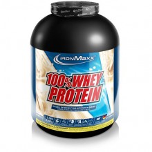 Протеин IronMaxx 100% Whey Protein 2350 g (банка) /47 servings/ Salted caramel