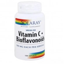Витамин C Solaray Vitamin C + Bioflavonoids 500 mg 100 Caps SOR04432