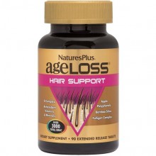 Комплекс для кожи, волос, ногтей Nature's Plus Age Loss Hair Support 90 Tabs NTP8015