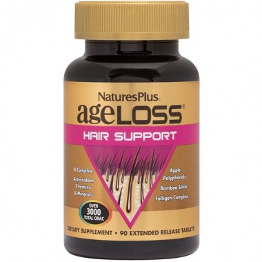 Комплекс для кожи, волос, ногтей Nature's Plus Age Loss Hair Support 90 Tabs NTP8015