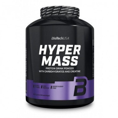 Гейнер BioTechUSA Hyper Mass 5000 2270 g /34 servings/ Vanilla Гейнер BioTechUSA Hyper Mass 5000 2270 g /34 servings/ Vanilla