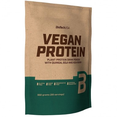 Протеин BioTechUSA Vegan Protein 500 g /20 servings/ Natural