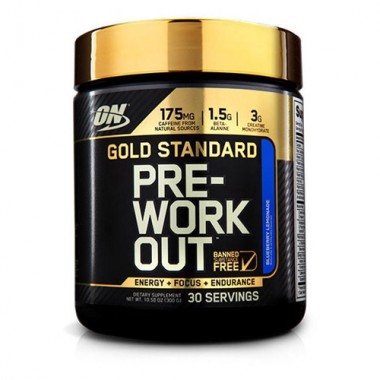 Комплекс до тренировки Optimum Nutrition Gold Standard Pre-Workout 300 g /30 servings/ Green Apple