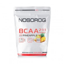 Аминокислота BCAA для спорта Nosorog Nutrition BCAA 2:1:1 400 g /72 servings/ Pineapple