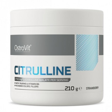 Цитруллин для спорта OstroVit Citrulline 210 g /70 servings/ Strawberry Цитруллин для спорта OstroVit Citrulline 210 g /70 servings/ Strawberry