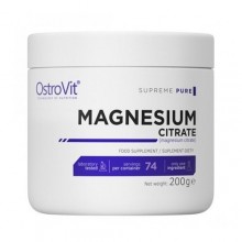 Микроэлемент Магний для спорта OstroVit Magnesium Citrate 200 g /74 servings/
