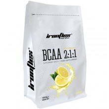 Аминокислота BCAA для спорта IronFlex BCAA Performance 2-1-1 1000 g /200 servings/ Lemon