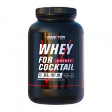 Протеин Vansiton Whey For Coctail 1500 g /25 servings/ Cherry