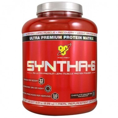 Протеин BSN Syntha-6 2270 g /51 servings/ Chocolate Cake Butter