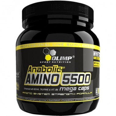 Аминокислота BCAA для спорта Olimp Nutrition Anabolic Amino 5500 400 Caps