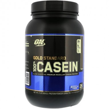 Протеин Optimum Nutrition 100% Casein Gold Standard 909 g /26 servings/ Creamy Vanilla