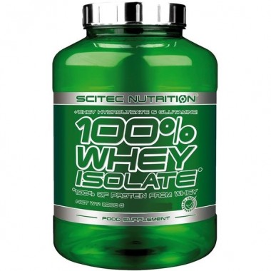 Протеин Scitec Nutrition 100% Whey Isolate 2000 g /80 servings/ Cookies Cream