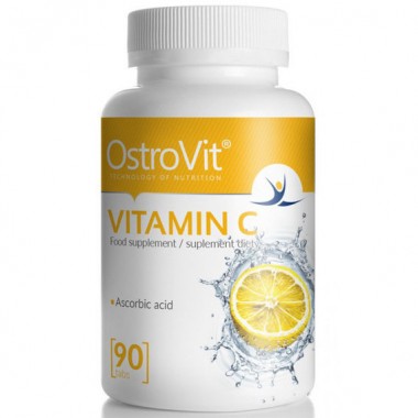 Витамин C для спорта OstroVit Vitamin C 90 Tabs