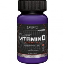 Витамин D для спорта Ultimate Nutrition Vitamin D Softgels 1.000 IU 60 Caps Витамин D для спорта Ultimate Nutrition Vitamin D Softgels 1.000 IU 60 Caps