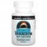 Мультиминеральный комплекс Source Naturals Vanadium with Chromium 90 Tabs
