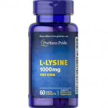 Лизин Puritan's Pride L-Lysine 1000 mg 60 Caplets Лизин Puritan's Pride L-Lysine 1000 mg 60 Caplets