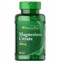 Микроэлемент Магний Puritan's Pride Magnesium Citrate 200 mg 90 Caplets
