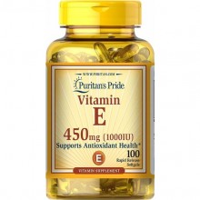 Витамин E Puritan's Pride Vitamin E 1000 IU 100 Softgels Витамин E Puritan's Pride Vitamin E 1000 IU 100 Softgels