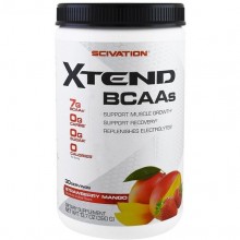 Амінокислота BCAA для спорту Scivation Xtend BCAAs 415 g /30 servings/ Mango