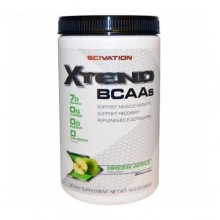 Амінокислота BCAA для спорту Scivation Xtend BCAAs 398 g /30 servings/ Green Apple