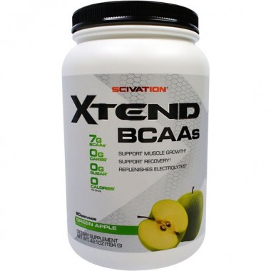 Амінокислота BCAA для спорту Scivation Xtend BCAAs 1152 g /90 servings/ Watermelon