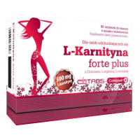 Жироспалювач для спорту Olimp Nutrition L-Carnitine forte plus 80 Tabs