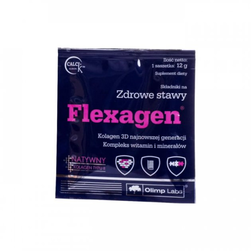 Хондропротектор (для спорту) Olimp Nutrition Flexagen 30 sachet Raspberry