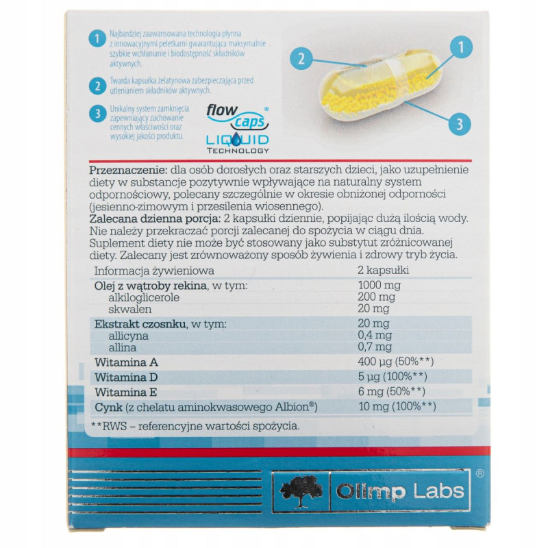 Вітамінно-мінеральний комплекс для спорту Olimp Nutrition Odpormax 60 Caps