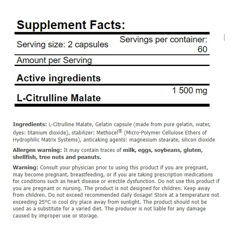 Цитрулін для спорту Amix Nutrition CitruLyn 750 mg 120 Caps