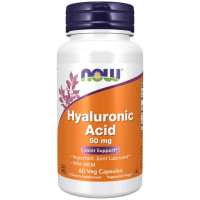 Гиалуроновая кислота NOW Foods Hyaluronic Acid 50 mg 60 Veg Caps