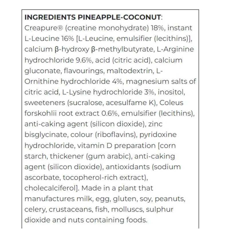 Амінокомплекс для спорту Scitec Nutrition MyoFactor 285 g /30 servings/ Pineapple Coconut
