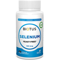 Селен Biotus Selenium 100 mcg 60 Caps BIO-530821