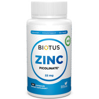 Мікроелемент Цинк Biotus Zinc Picolinate 22 mg 100 Caps BIO-530487