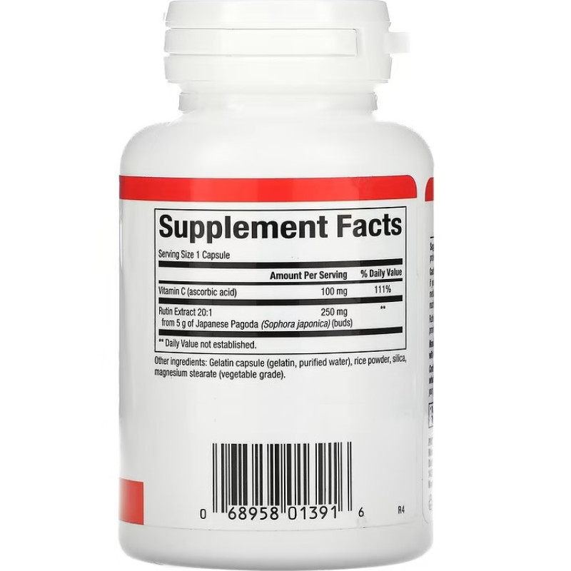 Рутин Natural Factors Rutin 250 mg 90 Caps