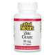 Мікроелемент Цинк Natural Factors Zinc Citrate 50 mg 90 Tabs