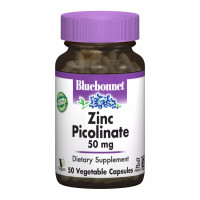 Мікроелемент Цинк Bluebonnet Nutrition Zinc Picolinate 50 mg 50 Veg Caps BLB0738