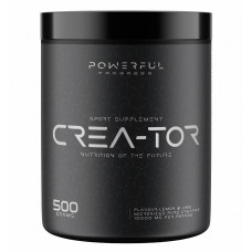 Креатин моногідрат Powerful Progress Crea-Tor Micronized 500 g /100 servings/ Lemon Lime