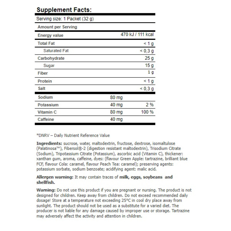 Енергетик Amix Nutrition Performance Amix Rock´s Gel Free with caffeine 32 g Cola
