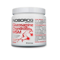 Хондропротектор (для спорту) Nosorog Nutrition Glucosamine Chondroitin MSM 120 Tabs
