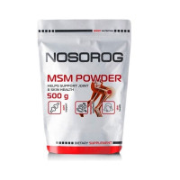 Хондропротектор (для спорта) Nosorog Nutrition MSM Powder 500 g /250 servings/ Pure
