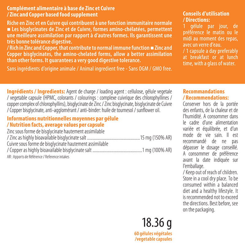 Мультимінеральний комплекс INELDEA SANTE NATURELLE SULPEZINC 60 Caps